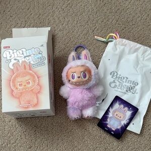 Big into Energy Plush Monster Labubu - Luck